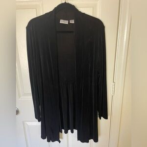 Chicos Travelers jacket Size 1 Color Black